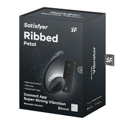 Ribbed Petal Connect App - Black SAT-4002767