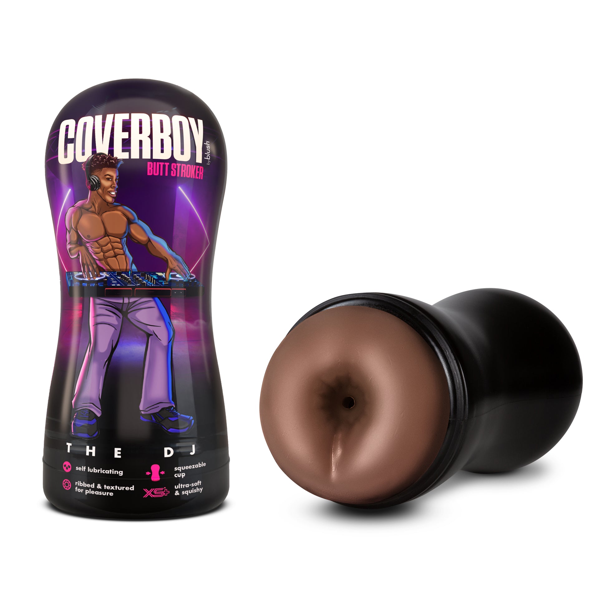 Coverboy - the Dj - Self Lubricating Stroker -  Brown BL-84066