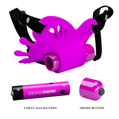 Pretty Love Sloane Battery Powered Clit Stim -  Fuchsia BI-014887