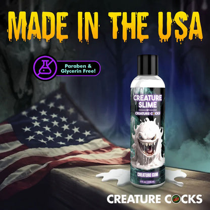 8oz Creature Slime Creature Cum Unscented Jizz  - Lubricant - Clear CC-AH456-8OZ