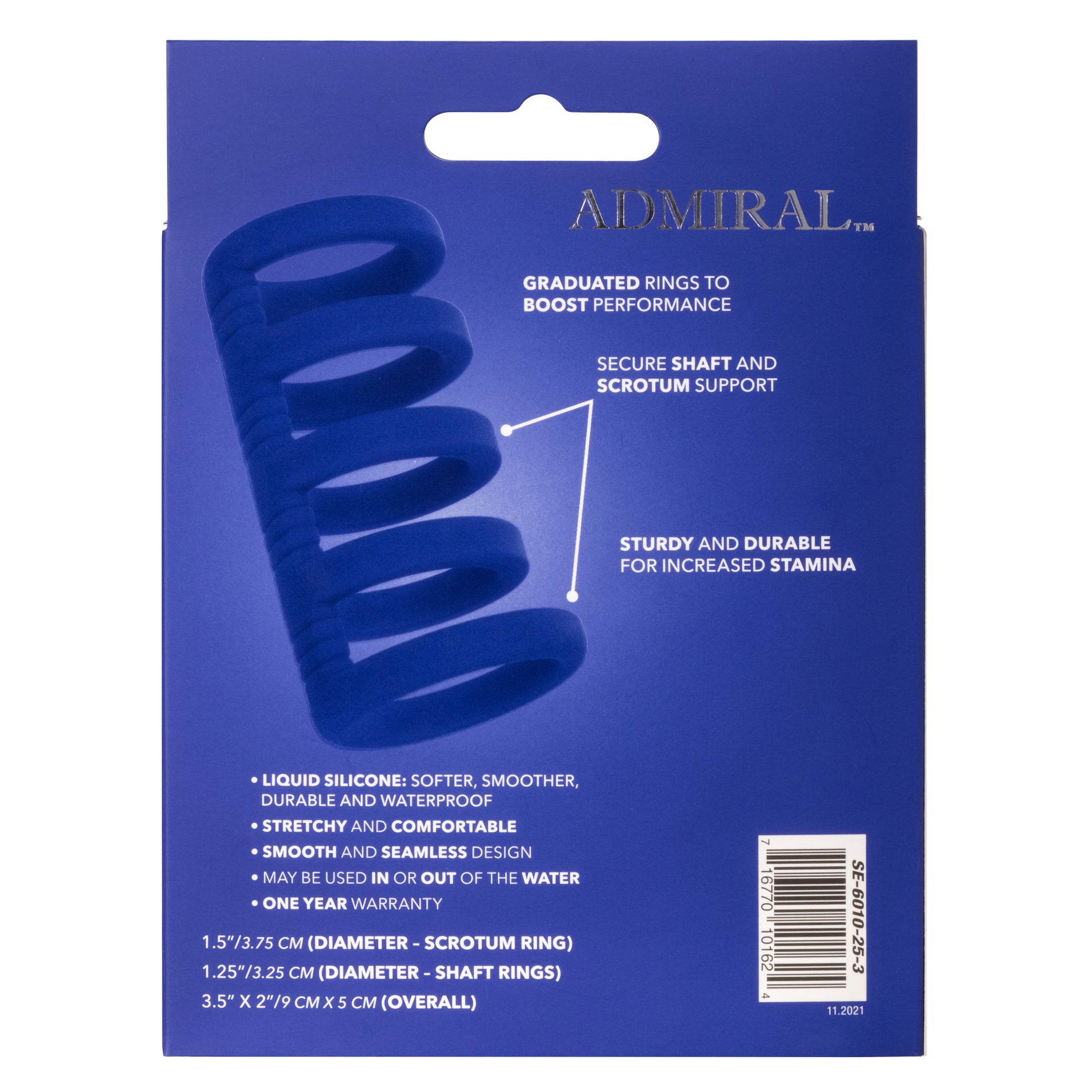 Admiral Xtreme Cock Cage- Blue SE6010253