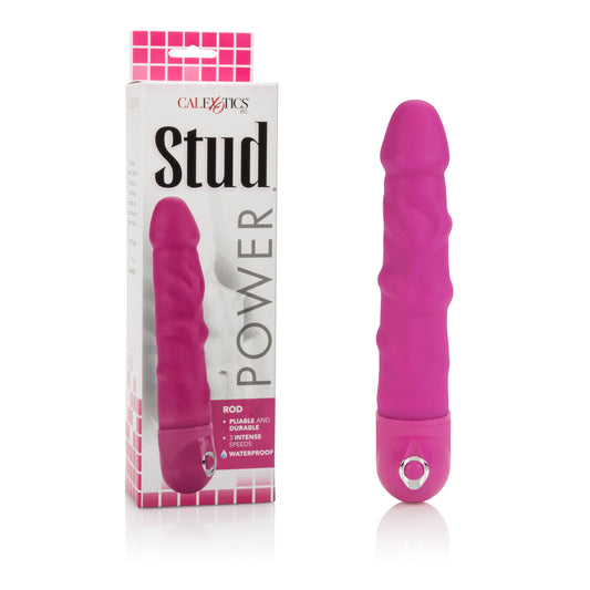 Waterproof Power Stud Rod Dong - Pink SE0836043