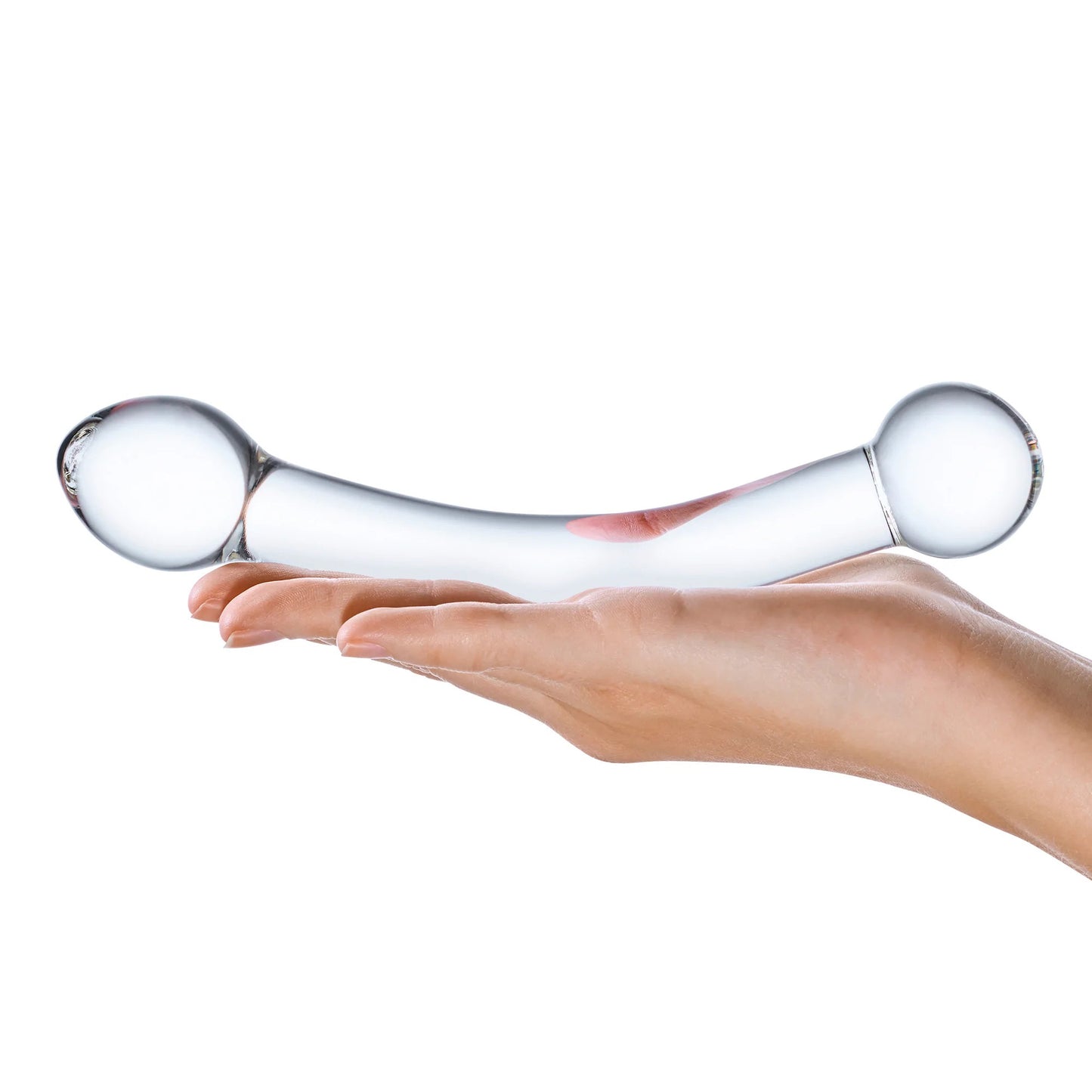 7 Inch Curved Glass G-Spot Stimulator GLAS-138