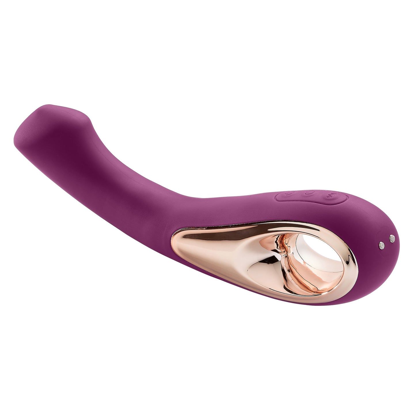 Pro Sensual Roller Touch Tri-Function G-Spot Curved Form - Plum WTC939