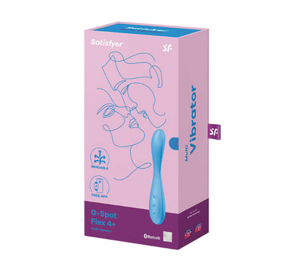 Satisfyer G-Spot Flex 4 Connect App - Multi  Vibrator - Blue SAT-J2018-295