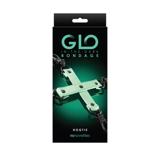 Glo Bondage - Hog Tie - Green NSN-0497-68