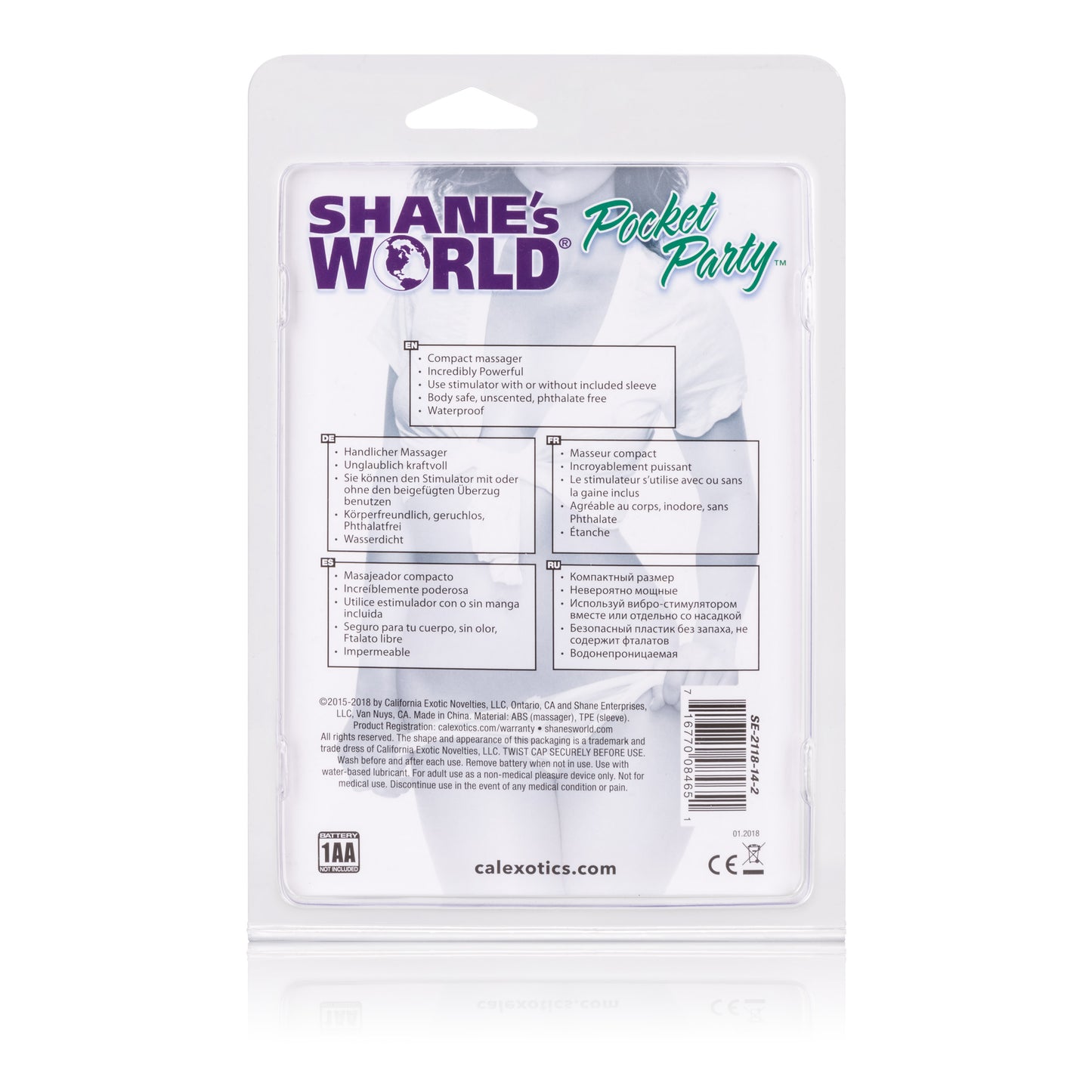 Shanes World Pocket Party - Purple SE2118142P