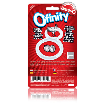 Ofinity Double Ring - Clear OFY-C-110E