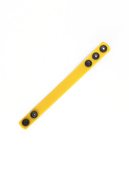 Boneyard Silicone Cock Strap 3 - Snap Ring - Yellow BY-0304