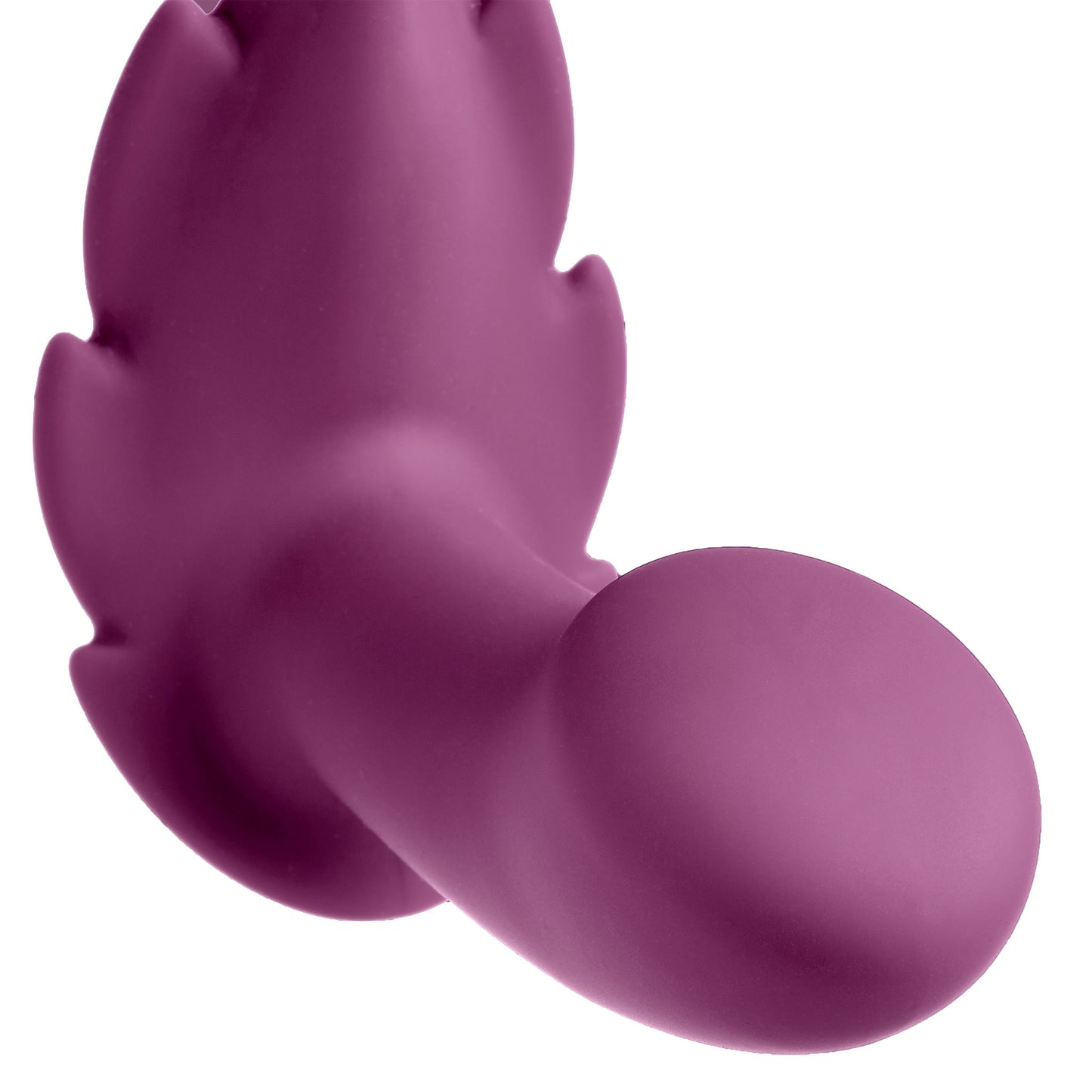 Partner Panty Leaf Vibrator With Remote Control -  Plum WTC941