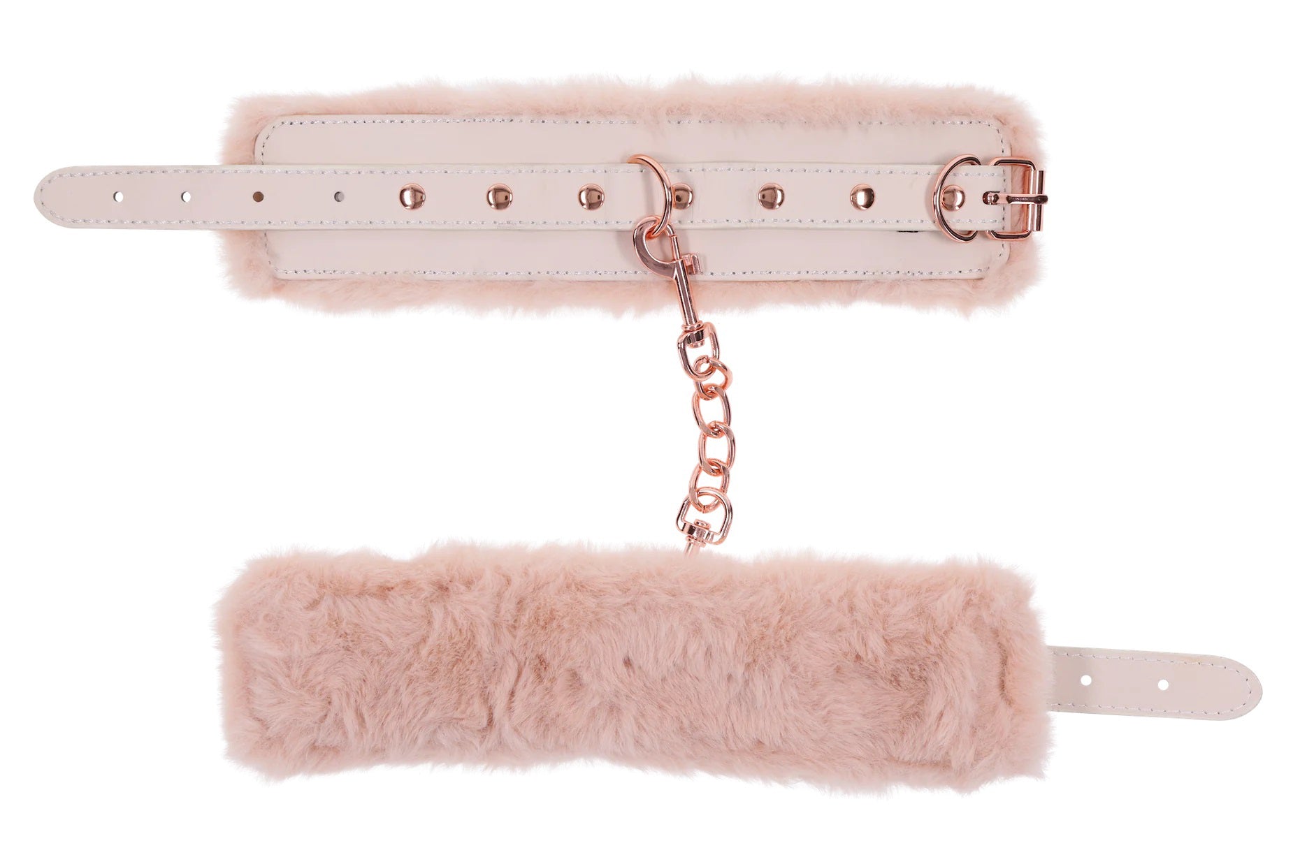 Peaches N Creame Fur Handcuffs - Pink SS09960