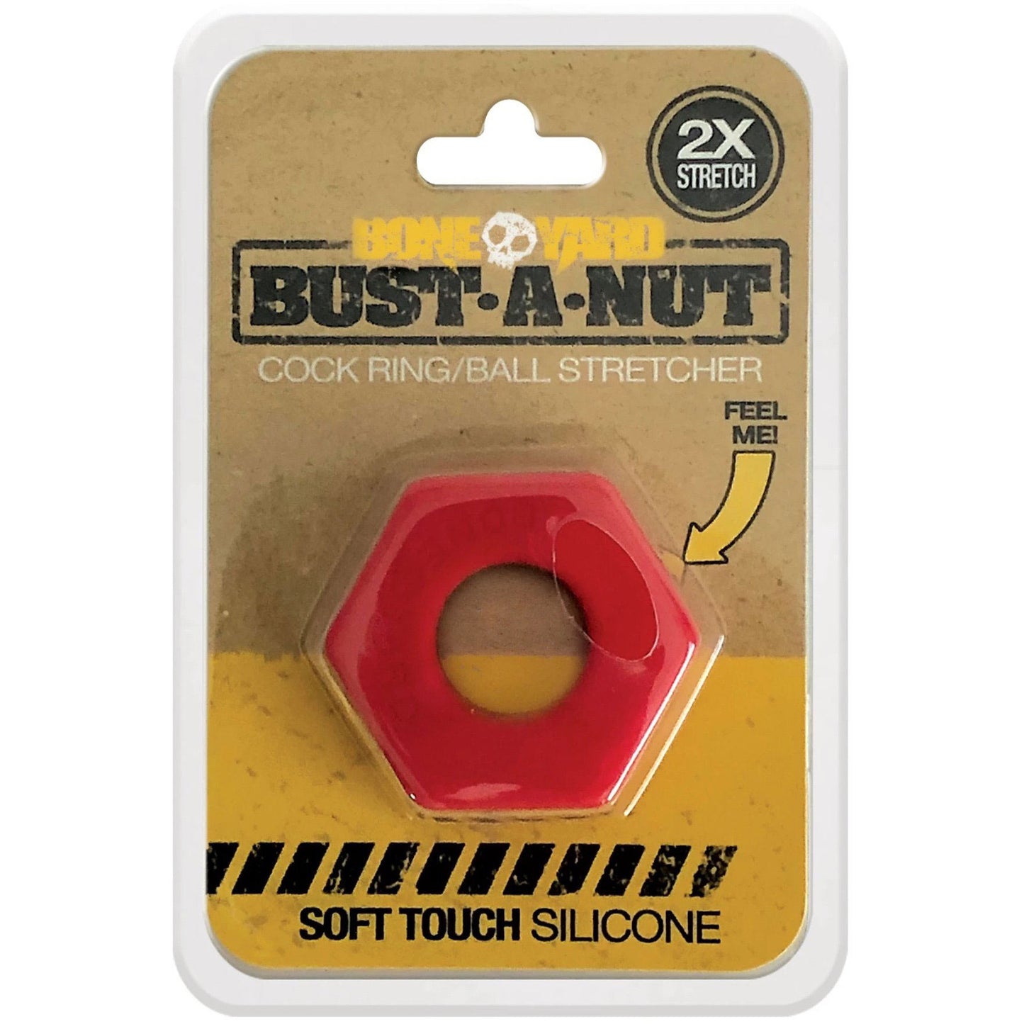 Bust a Nut Cock Ring - Red BY-0352