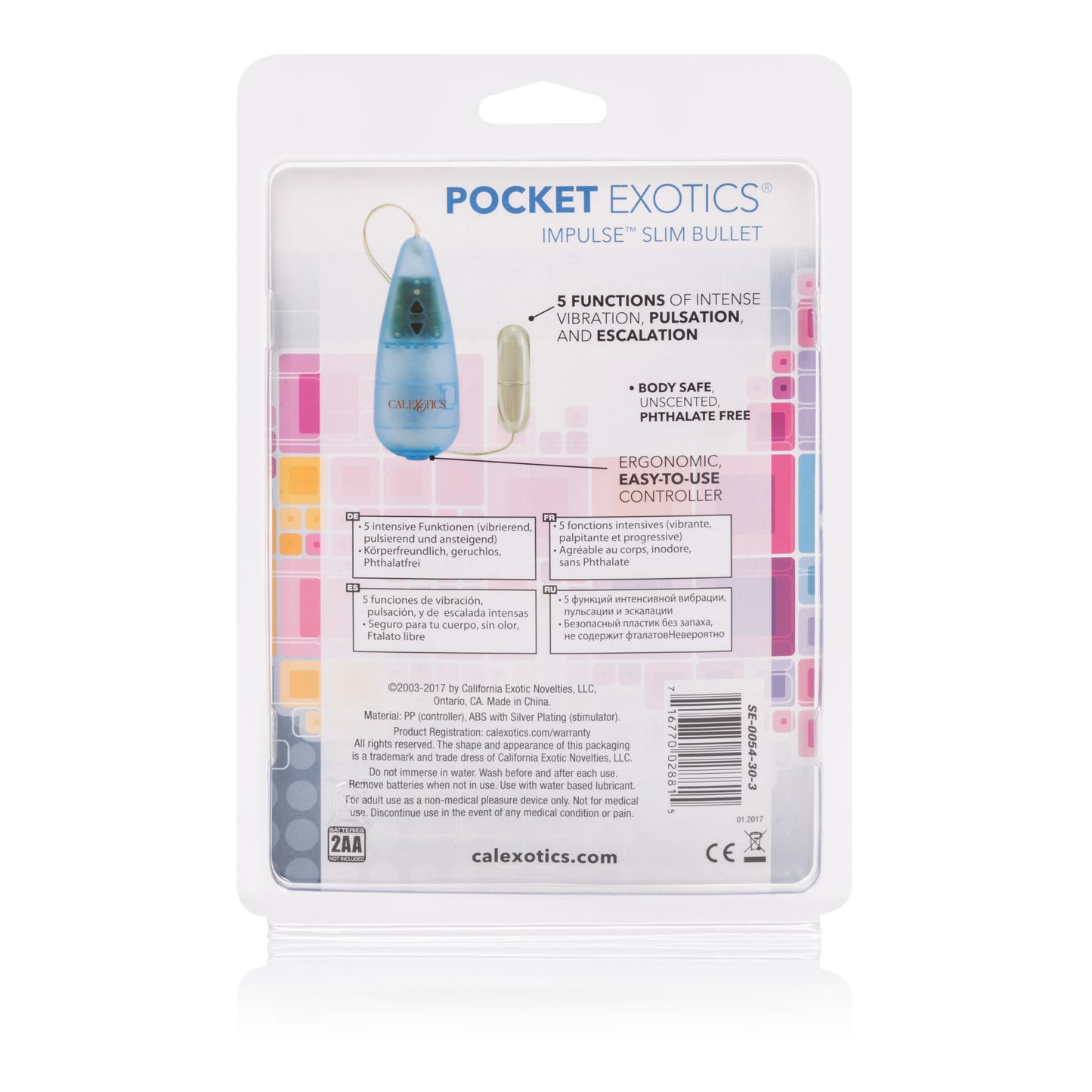 Pocket Exotics Impulse Slim Bullet SE0054303