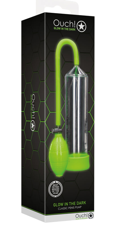 Classic Penis Pump - Glow in the Dark OU-OU785GLO