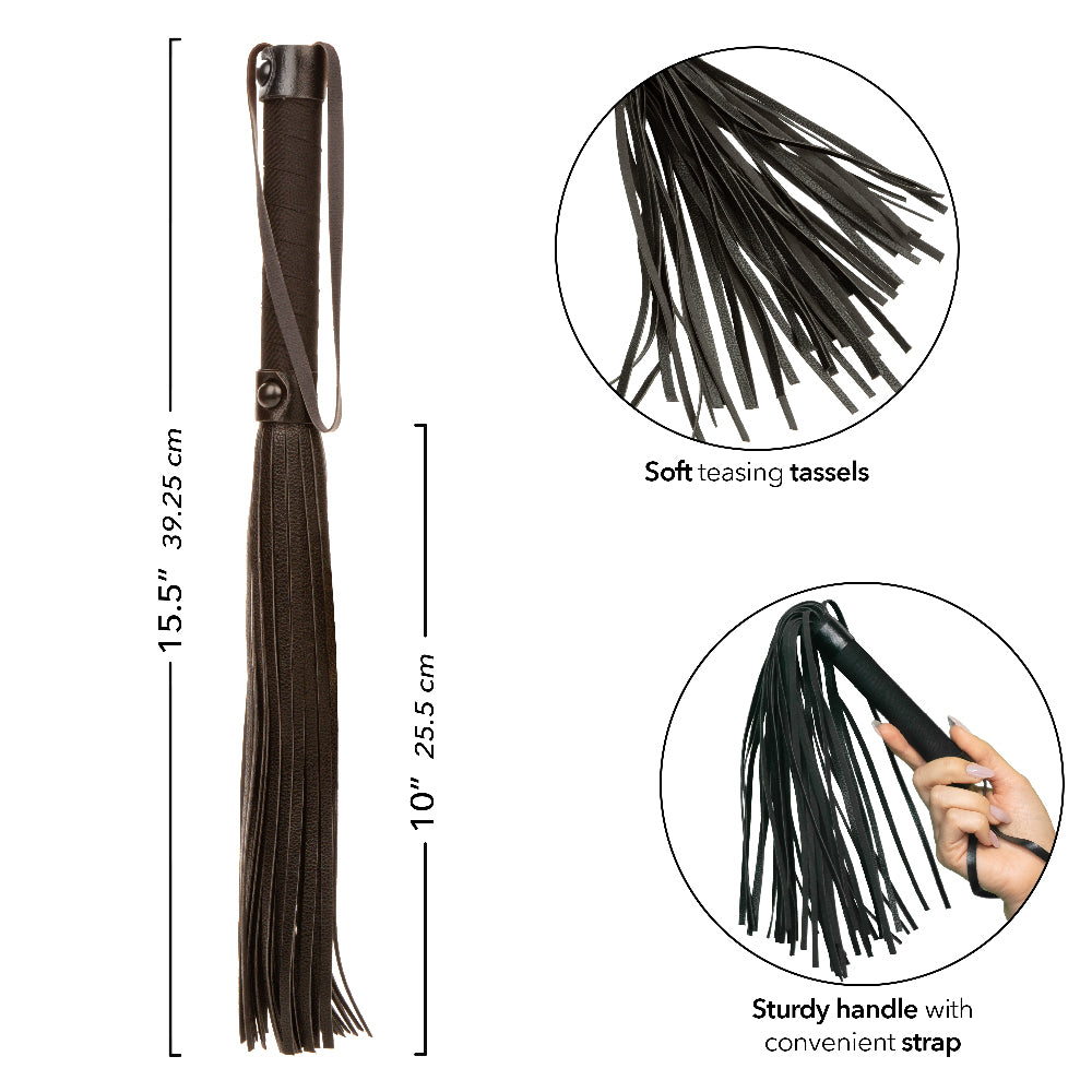 Nocturnal Collection Flogger - Black SE2678401