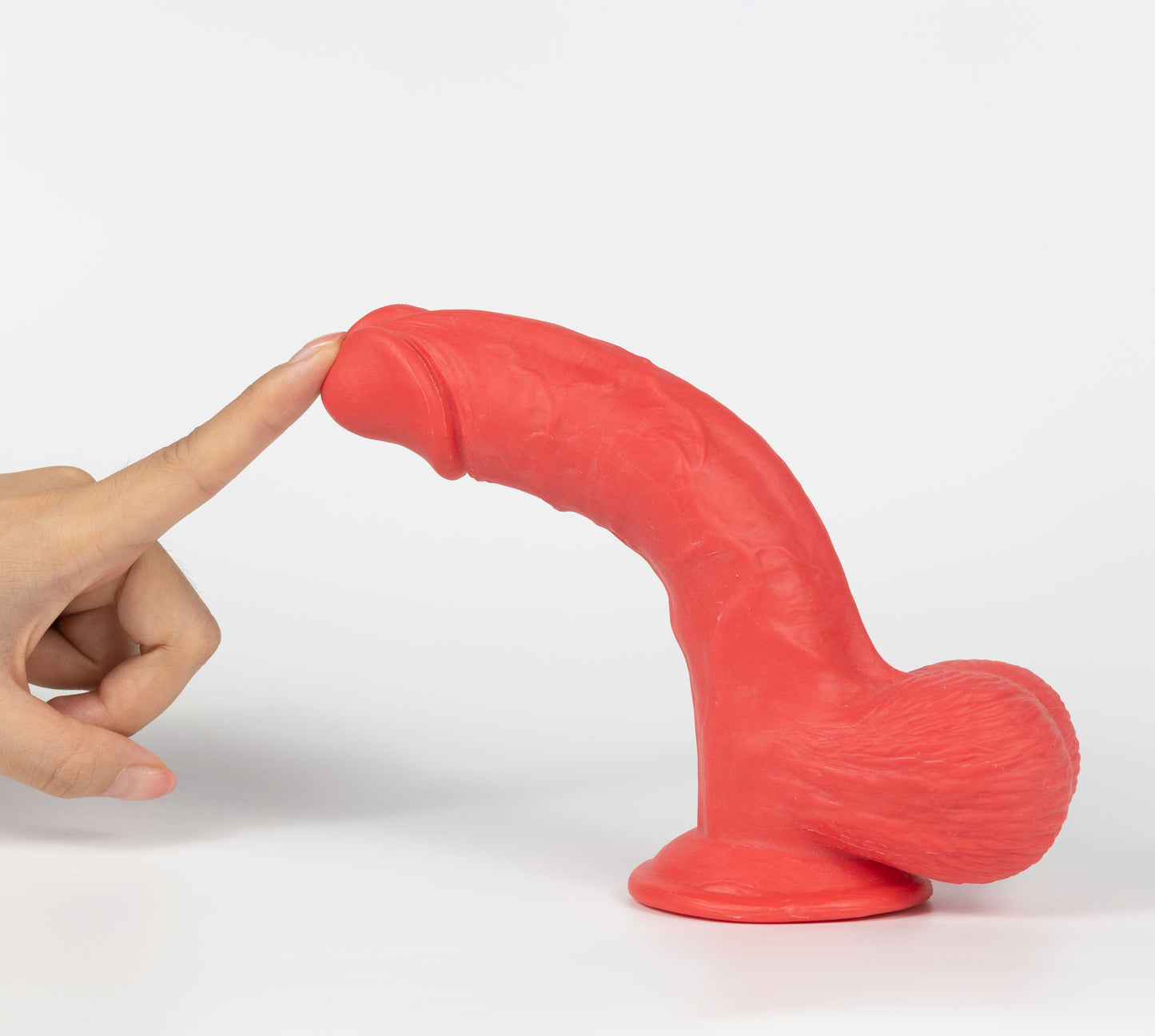 Get Lucky Ms. Ruby 7.5 Inch Dildo - Red TMN-GL-4592