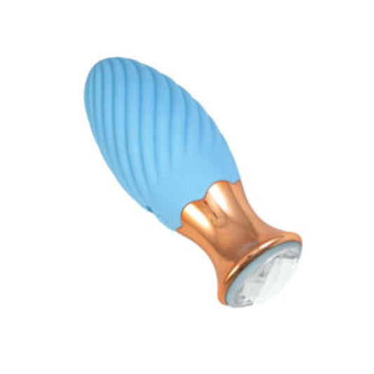 Goddess Diamond Tulip Massager - Blue NW3209