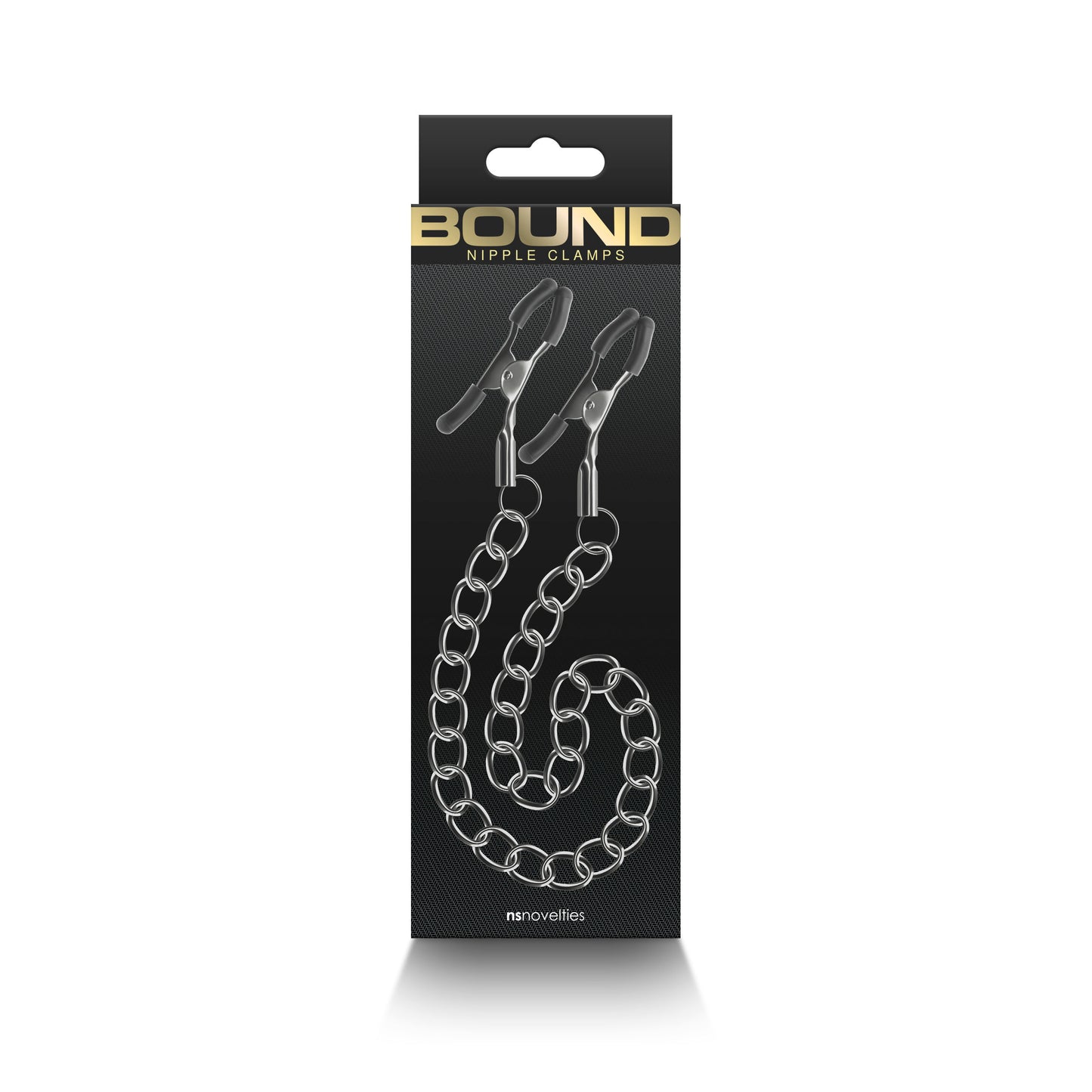 Bound - Nipple Clamps - Dc2 - Gunmetal NSN-1303-01