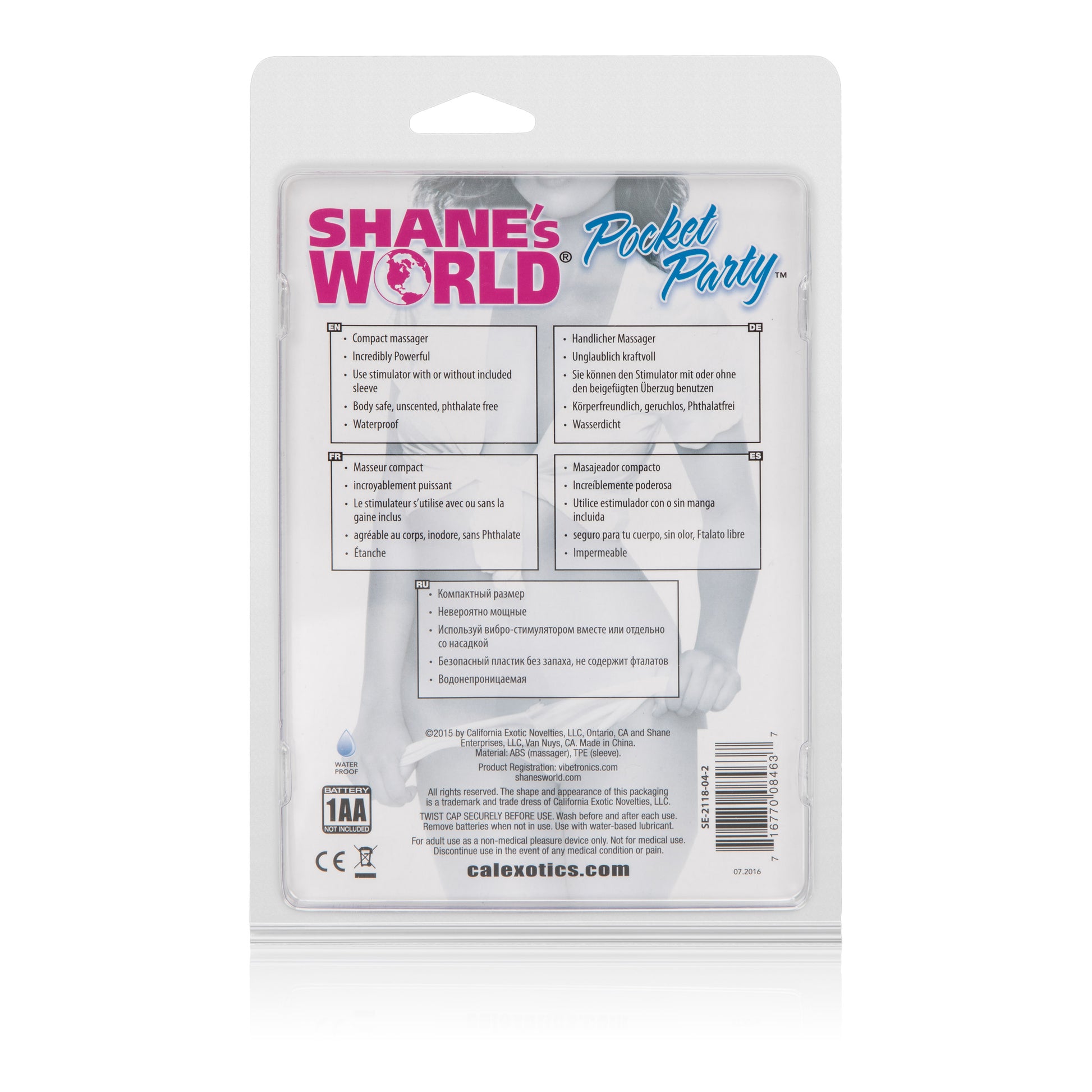 Shanes World Pocket Party - Pink SE2118042