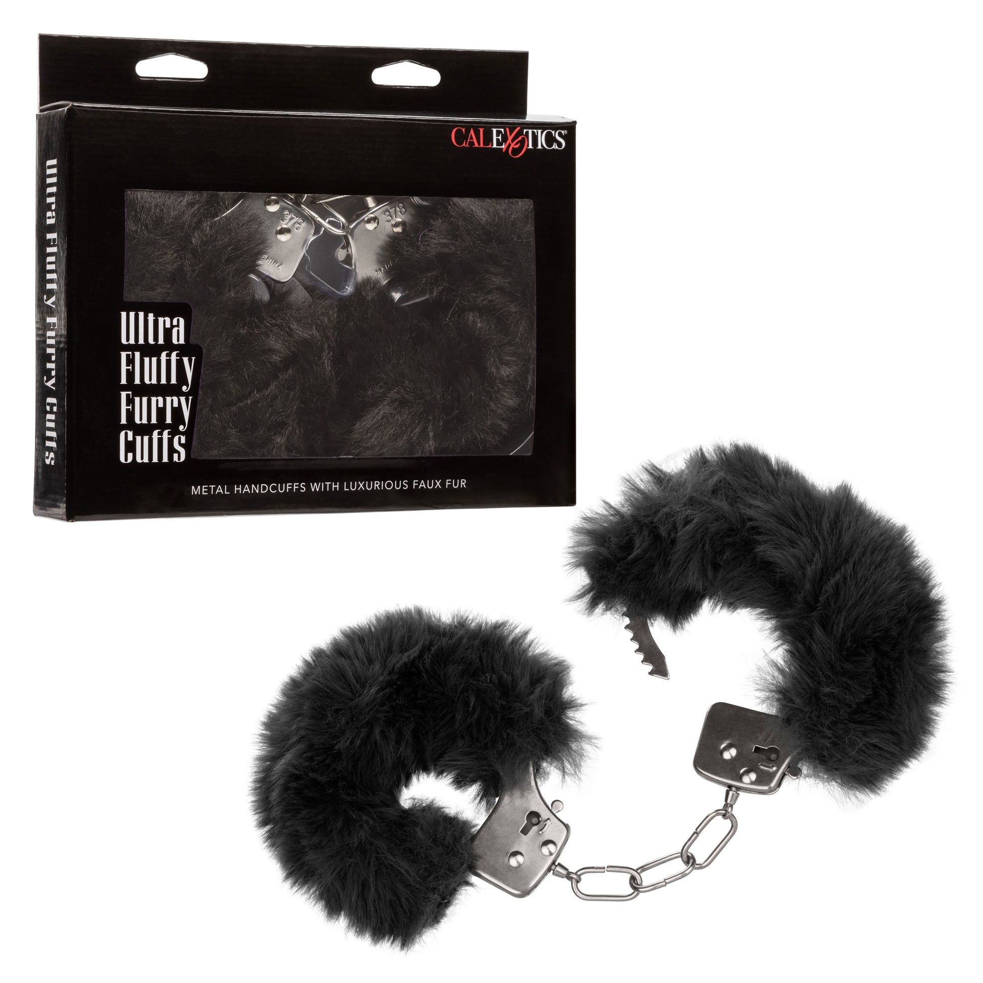 Ultra Fluffy Furry Cuffs - Black SE2651653