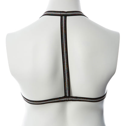 Gender Fluid Silver Lining Harness - Small/large - Multi-Color GFL-H501