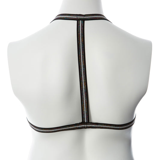 Gender Fluid Silver Lining Harness - Small/large - Multi-Color GFL-H501