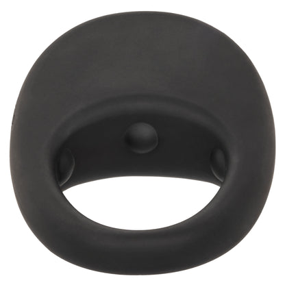 Silicone Rechargeable Pleasure Ring - Black - Black SE1841073