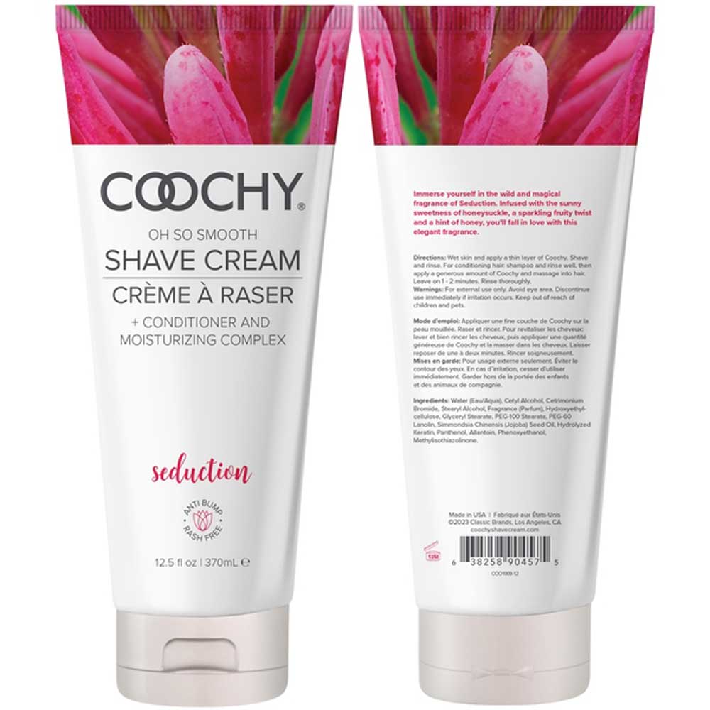 Coochy Oh So Smooth Shave Cream - Seduction - 12.5 Oz COO1009-12