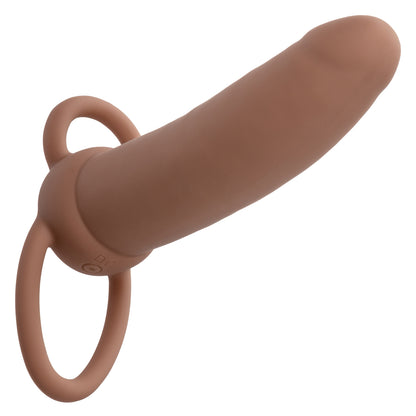 Performance Maxx Rechargeable Thick Dual  Penetrator - Brown SE1634013