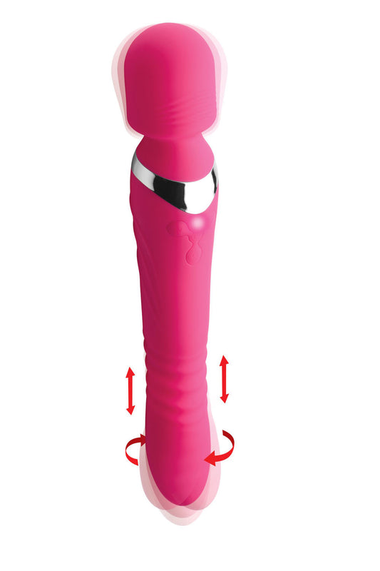 Ultra Thrusting and Vibrating Silicone Wand INM-AF472