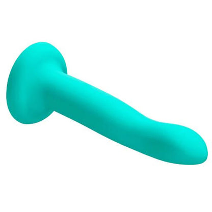 Ergo Super Flexi II Dong Soft and Flexible Liquid  Silicone With Vibrator - Teal WTC965