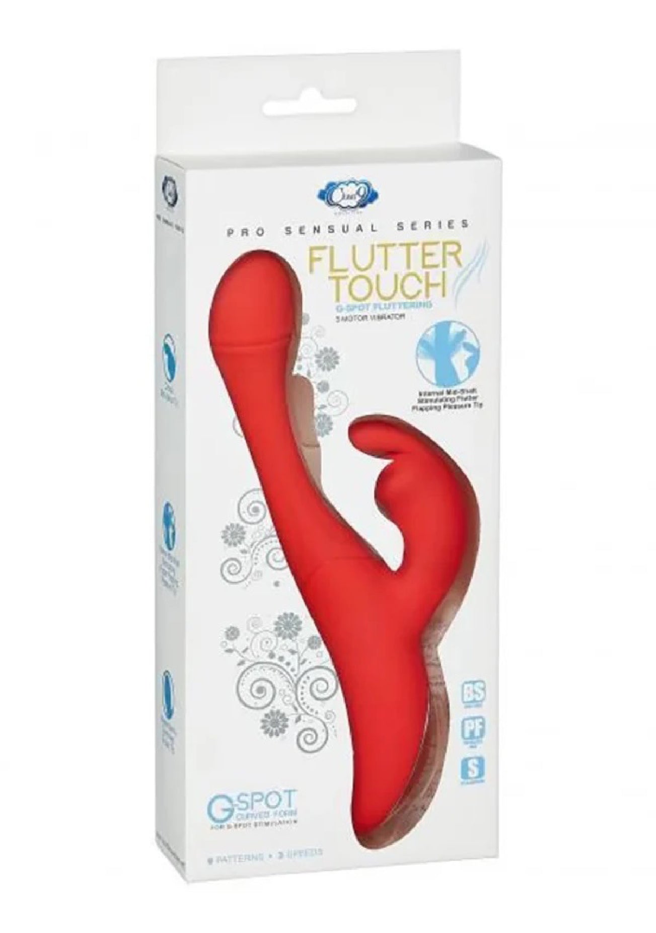 Flutter Touch Rabbit - Red WTC605-RED