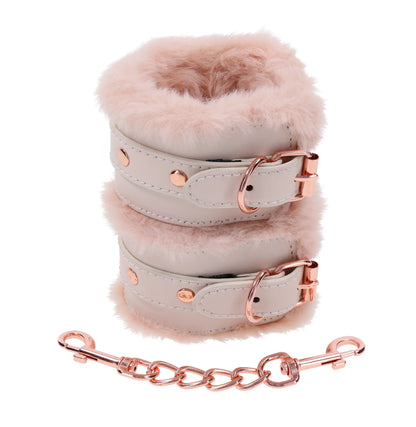 Peaches N Creame Fur Handcuffs - Pink SS09960