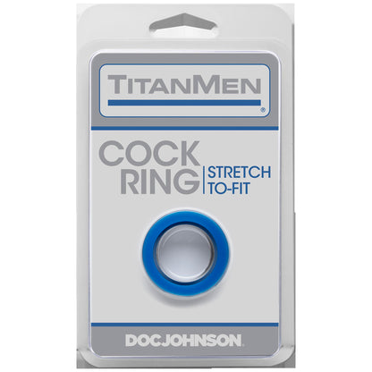 Titanmen Cock Ring - Blue DJ3503-02