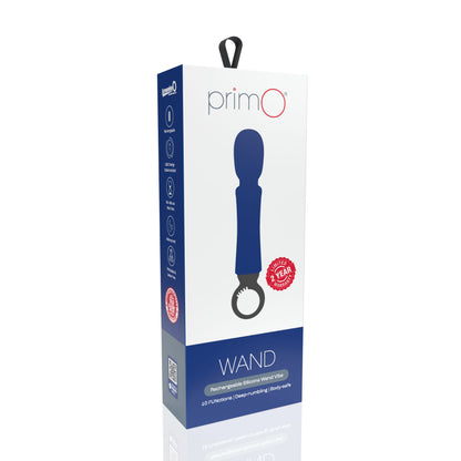 Primo Wand Rechargeable Vibe - Blueberry AP1-BB