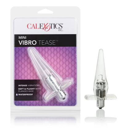 Mini Vibro Tease Slender Probe - Clear SE0420102