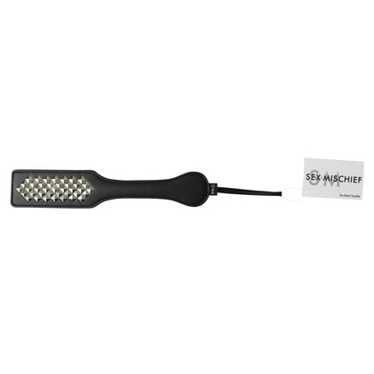 Sex and Mischief Studded Paddle - Black SS099-04