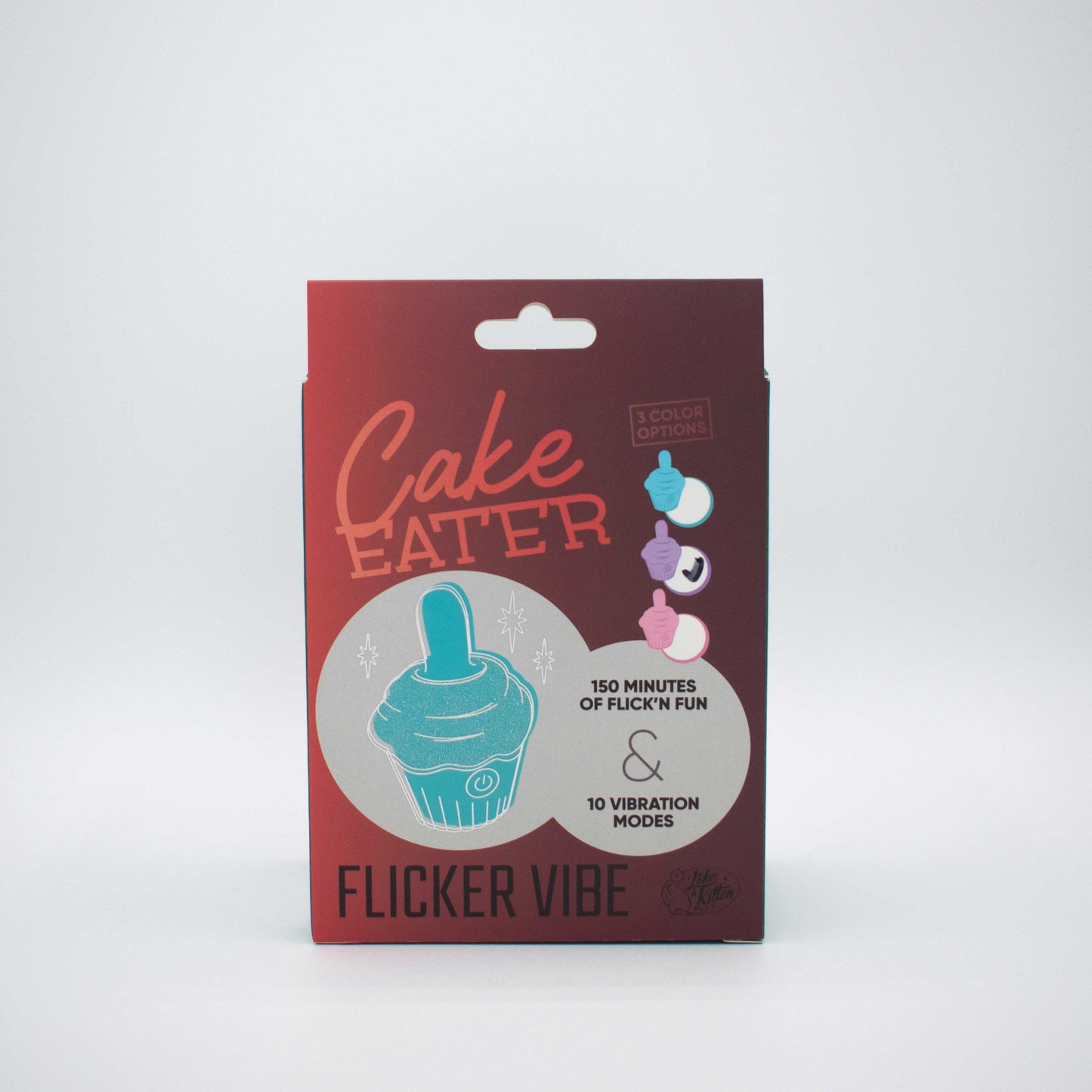 Cake Eater Clit Flicker Stimulator - Purple LAK-9094