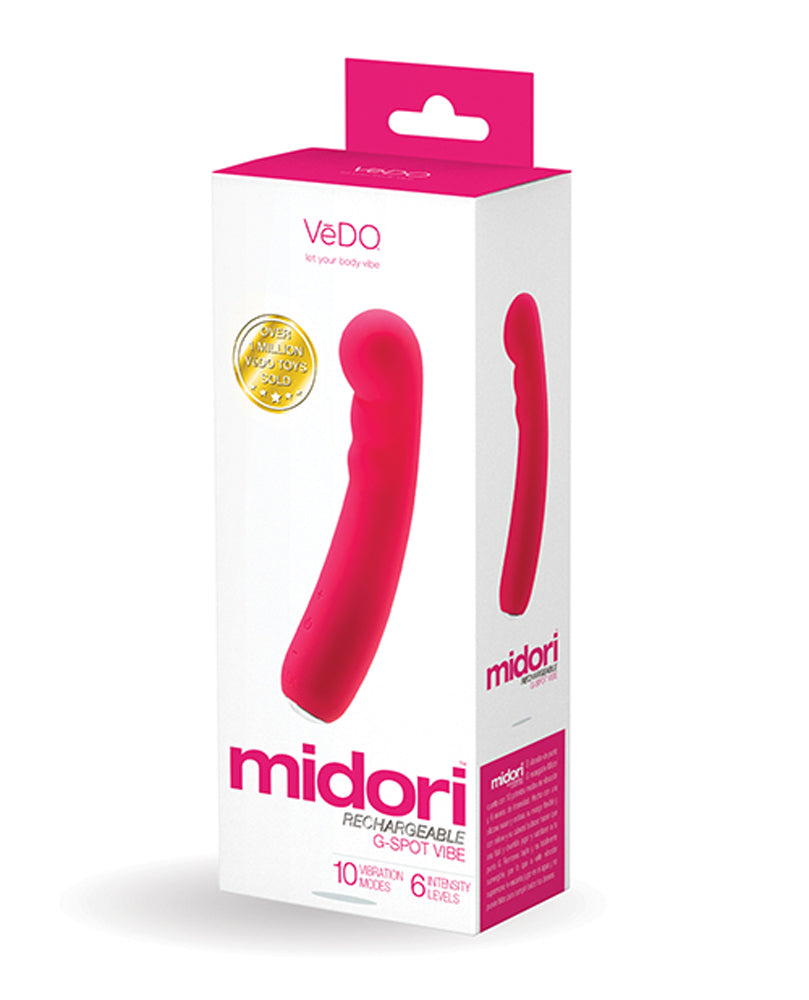 Midori Rechargeable G-Spot Vibe - Foxy Pink VI-P2009