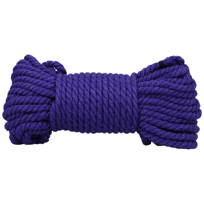 Merci - Bind and Tie - 6mm Hemp Bondage Rope - 50 Feet - Violet DJ2404-66-BX