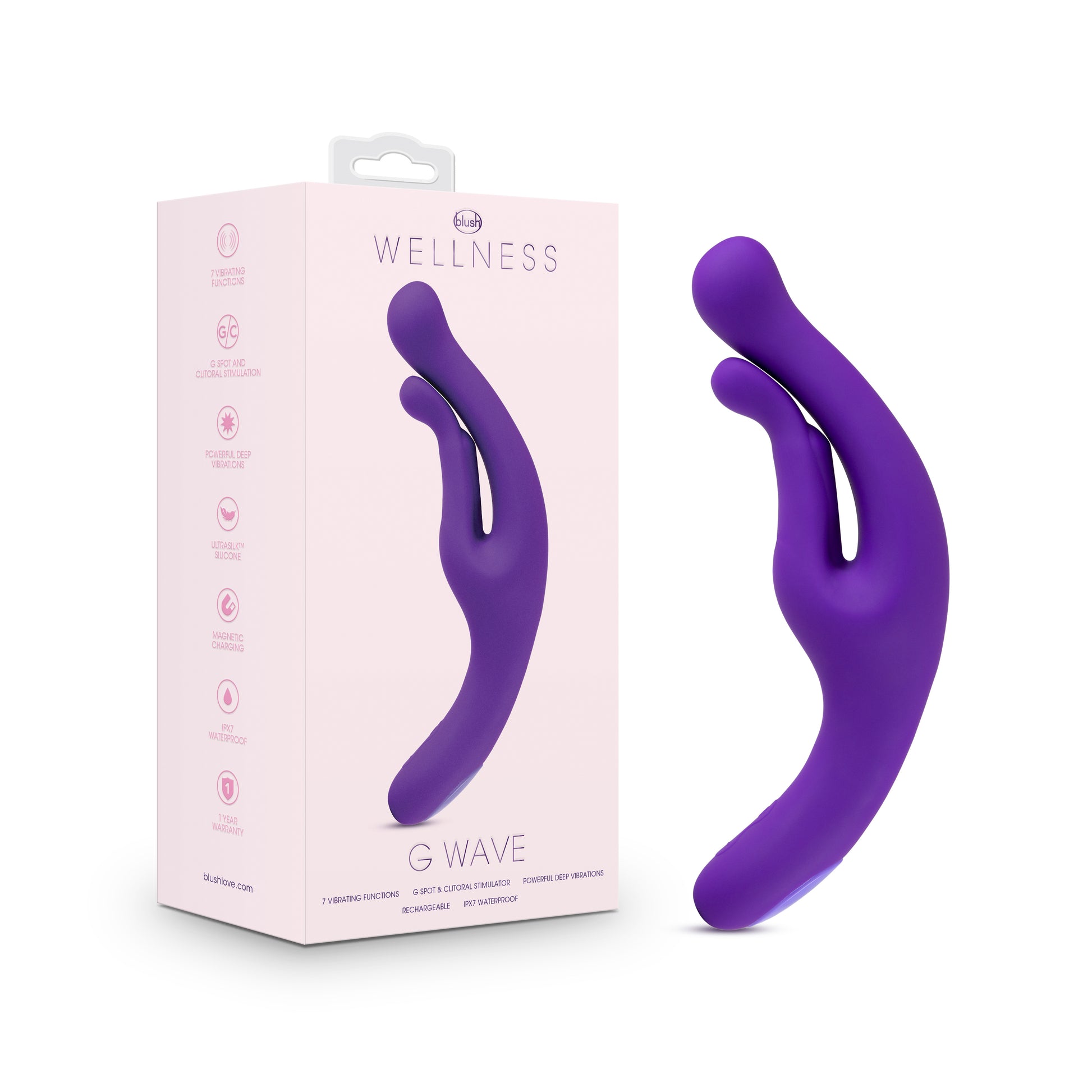 Wellness - G Wave Vibrator -Purple BL-33701