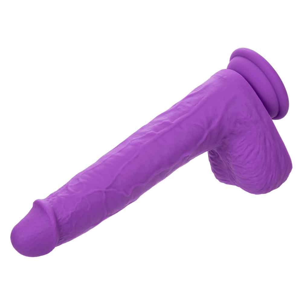 Rechargeable Gyrating and Thrusting Silicone Studs - Purple SE0251103