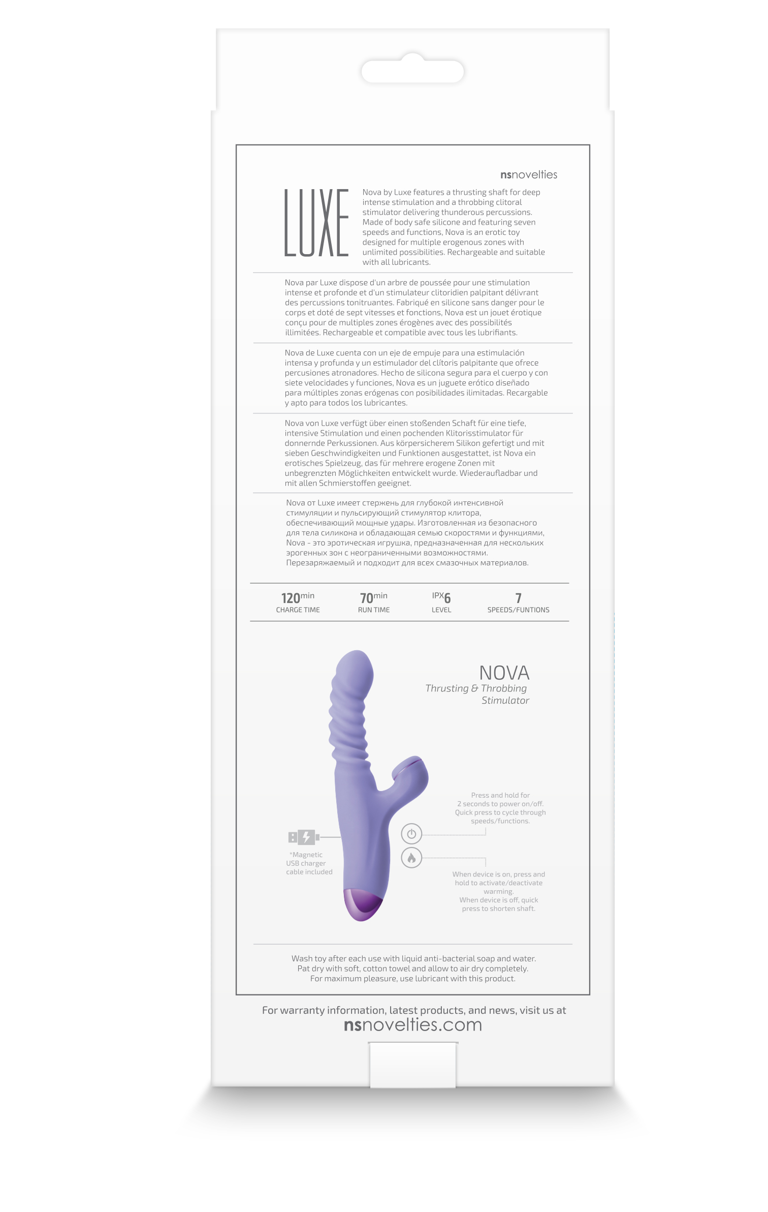 Luxe - Nova - Purple NSN-0209-35