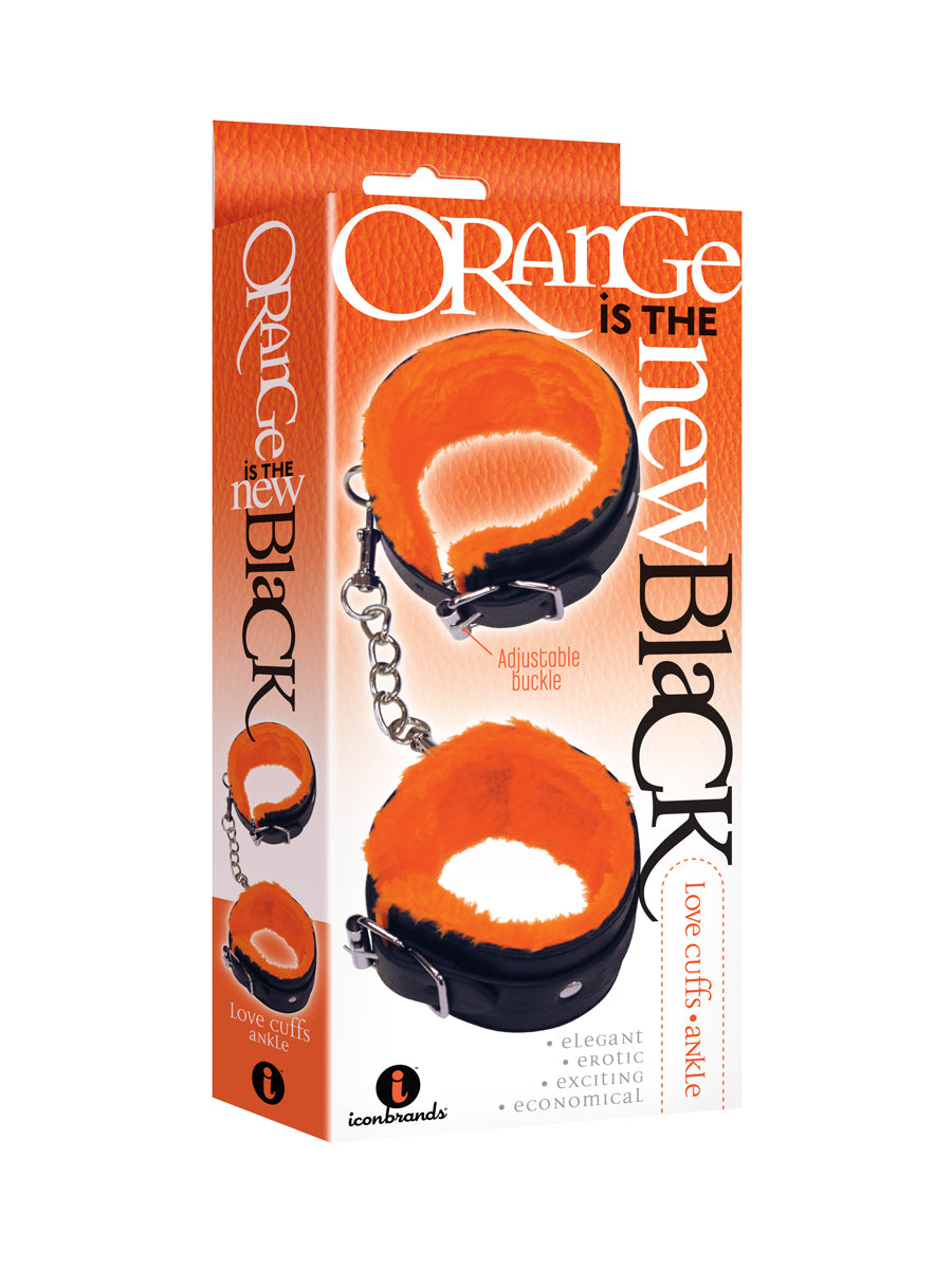 The 9's Orange Is the New Black Love Cuffs Ankle  - Black ICB2321-2