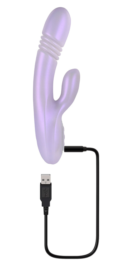 Playboy Pleasure - Bumping Bunny - Rabbit  Vibrator - Opal PB-RS-2369-2