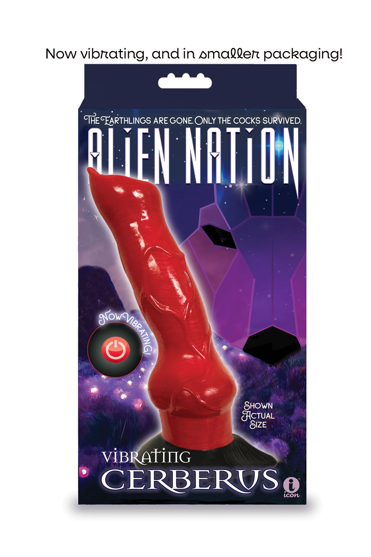 Alien Nation Vibrating Cerberus - Red IC1350