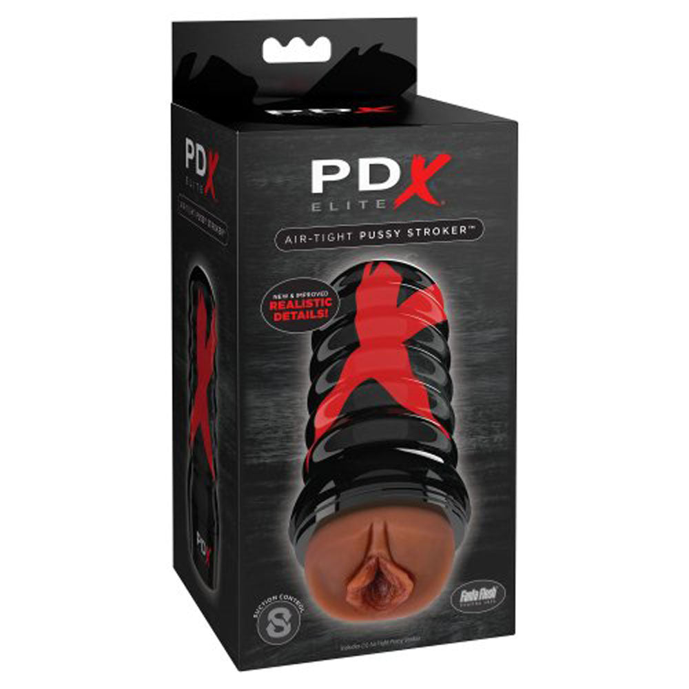 Air-Tight Pussy Stroker - Brown PDRD503-29