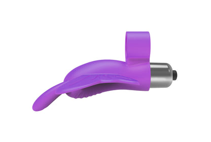 The 9's Flirt Finger Butterfly Finger Vibrator - Purple ICB2671-2