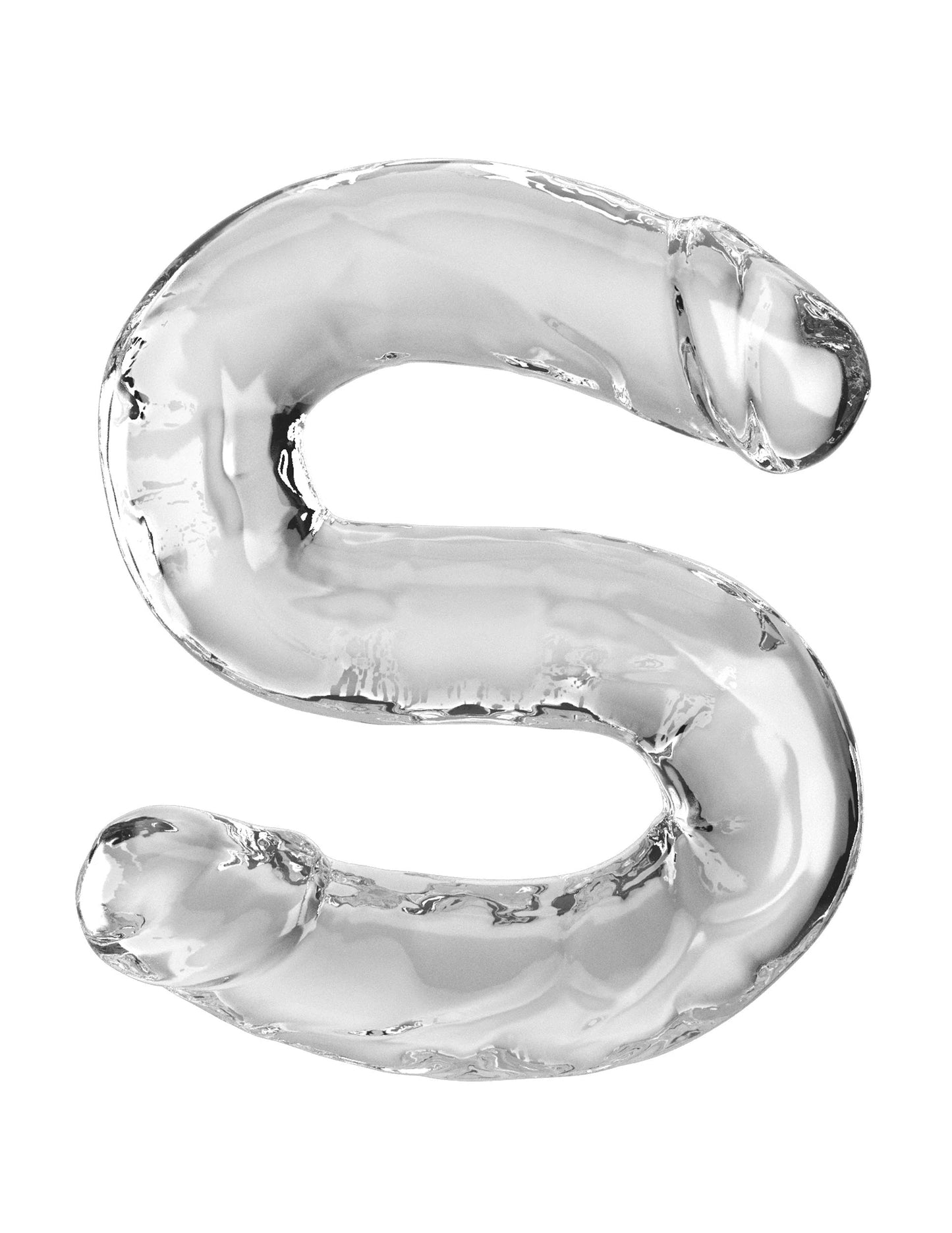 18 Inch Double Dildo - Clear PD5788-20