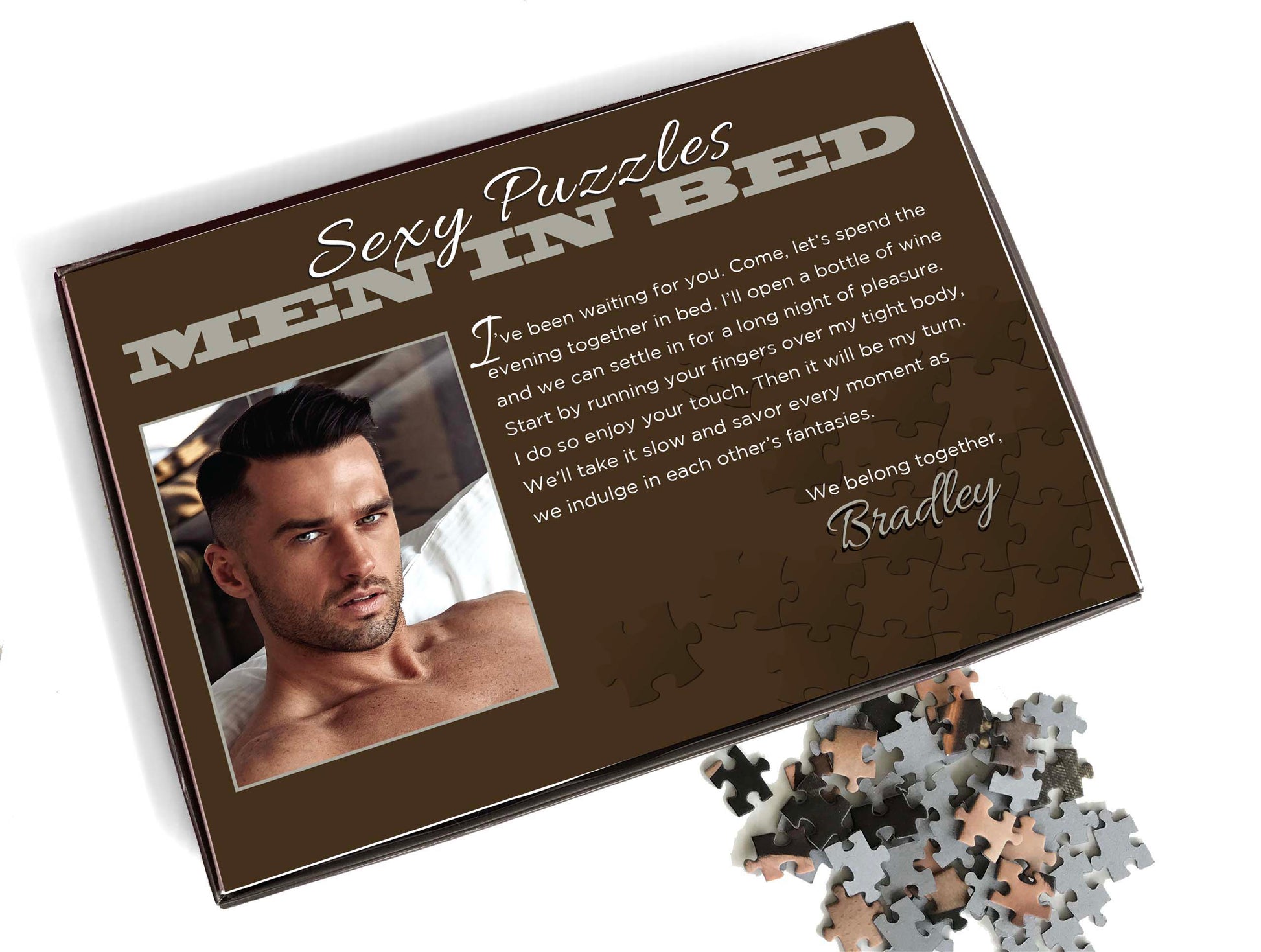 Sexy Puzzles - Men in Bed - Bradley LG-P101